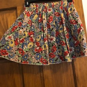 Flower Power Mini Skirt